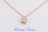 Picture of COLLANA CON PENDENTE EFFETTO PUNTO LUCE  0.17 CT