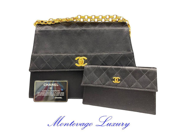 Immagine di CHANEL VINTAGE SINGLE FLAP